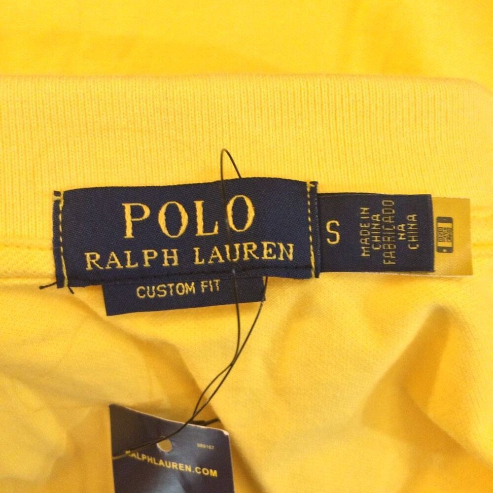Nwt Polo Ralph Lauren yellow polo dress small - Picture 8 of 9